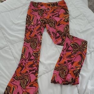 No Boundaries Multicolor Flared Pants
